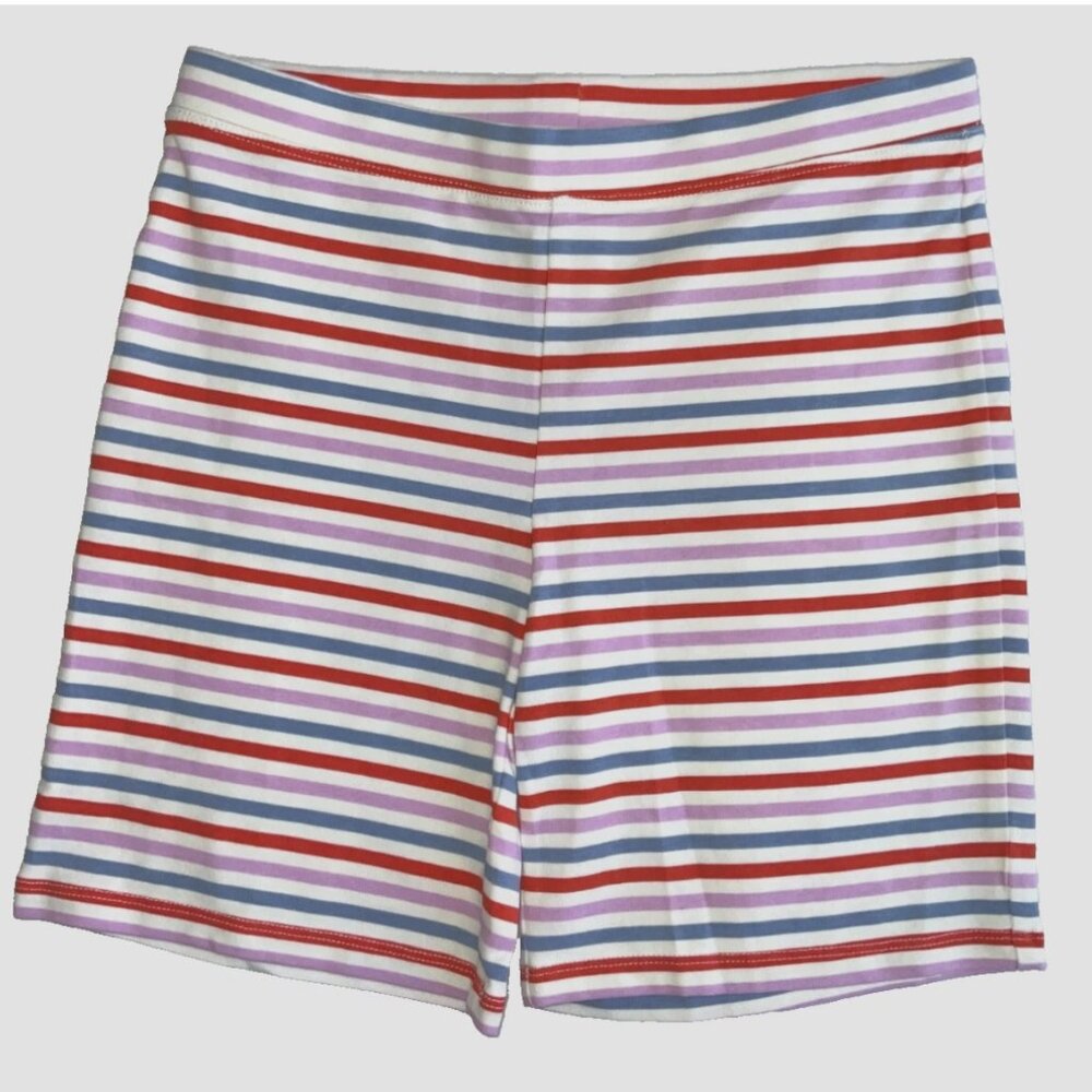 J.Crew Crewcuts Girls Multicolor Striped Bike Shorts